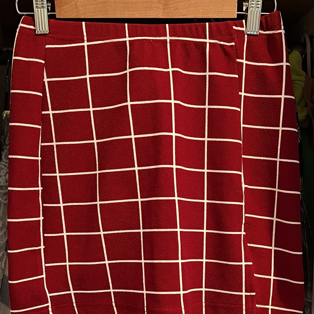 Mini skirt striped